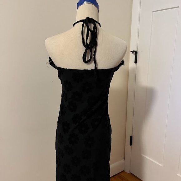 AE Floral Halter Mini Dress - Picture 6 of 7